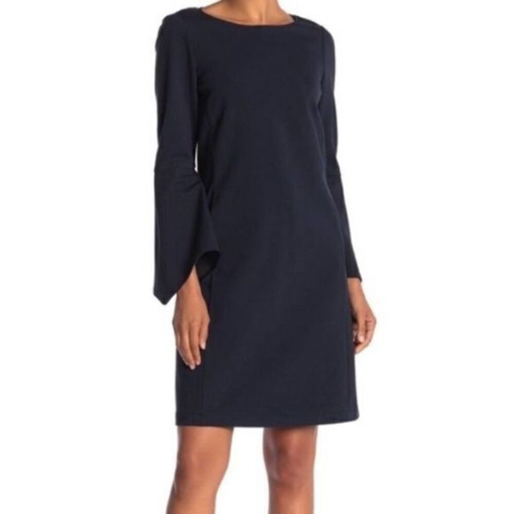 Lafayette 148 New York NWT midi shift Black Dress